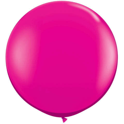 3' Wild Berry Latex Balloon
