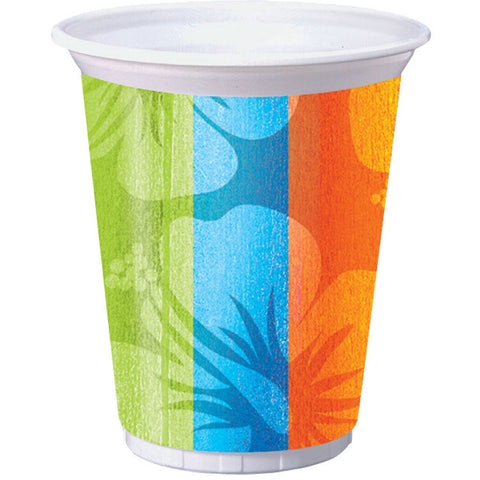 Aloha Summer 16oz Plastic Cups