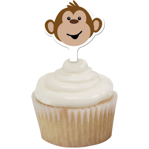 Monkeyin' Around Cupcake Topper