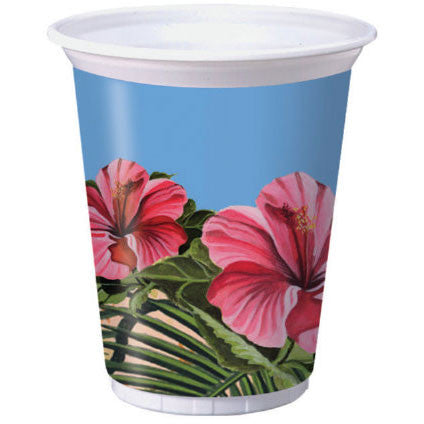Polynesian Party 16oz Plastic Cups