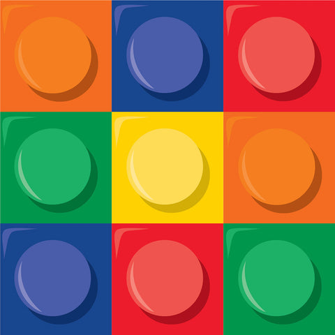 Block Party Beverage Napkins (16ct)