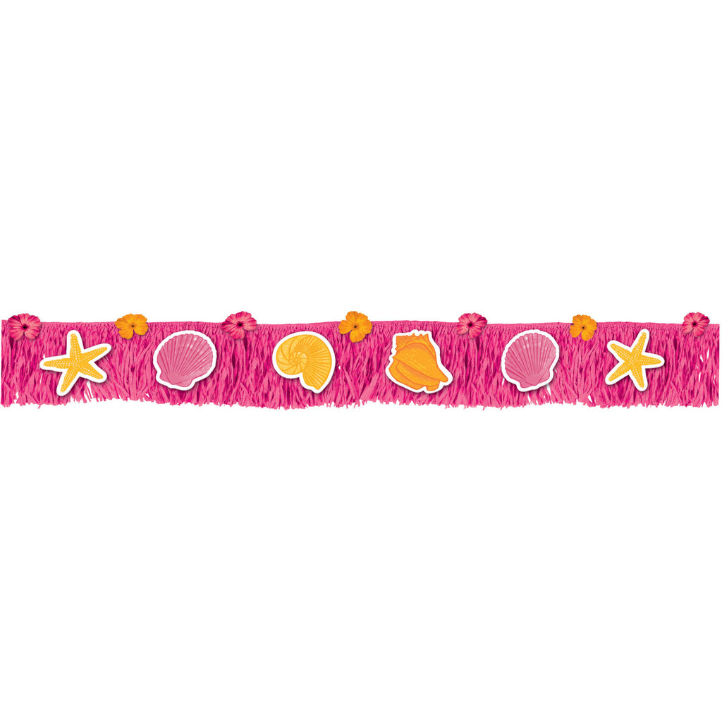 Summer Shells Fringe Banner
