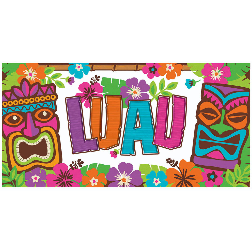 Luau Summer Party Banner