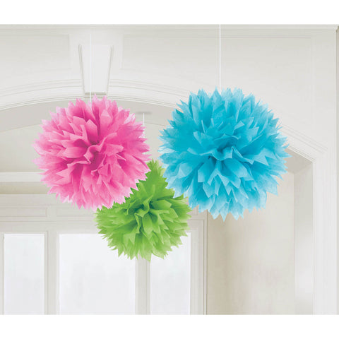 Multi-Color Fluffy Decorations