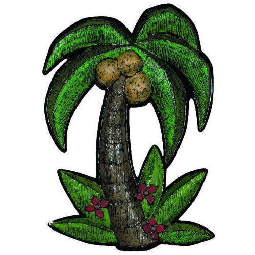 Vac Form Wood Palm Tree