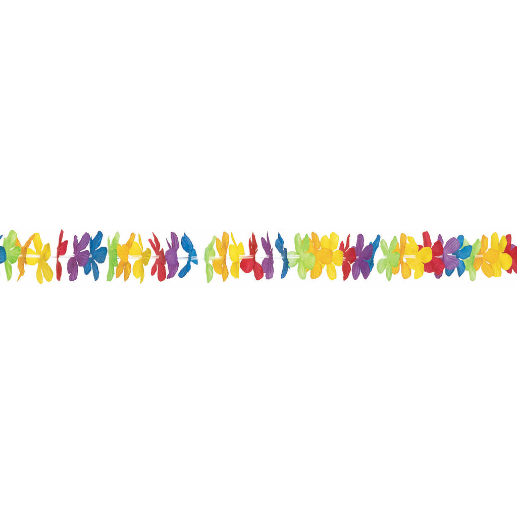 Luau Fabric Flower Garland