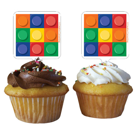 Block Party Cupcake Picks (12ct)