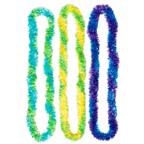 2 Tone Fringe Lei