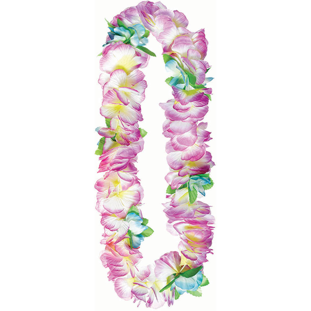 Purple Soft Petals Lei
