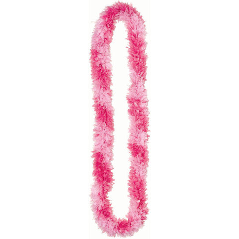 Pink Fringe Lei