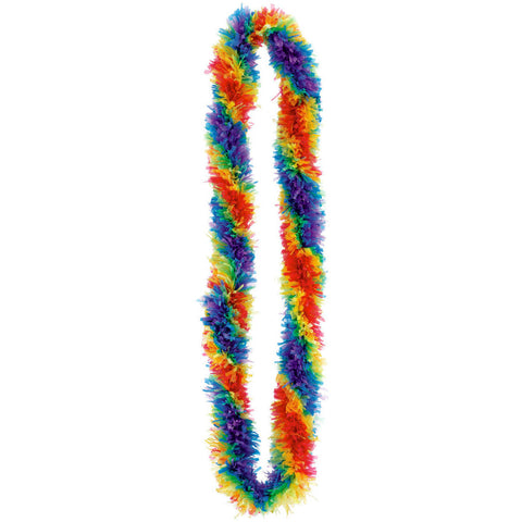 Rainbow Fringe Lei
