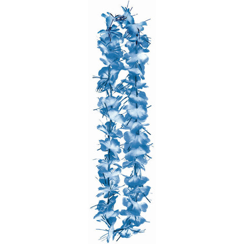 Blue Tinsel Lei