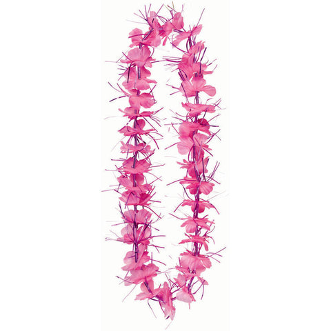 Pink Tinsel Lei