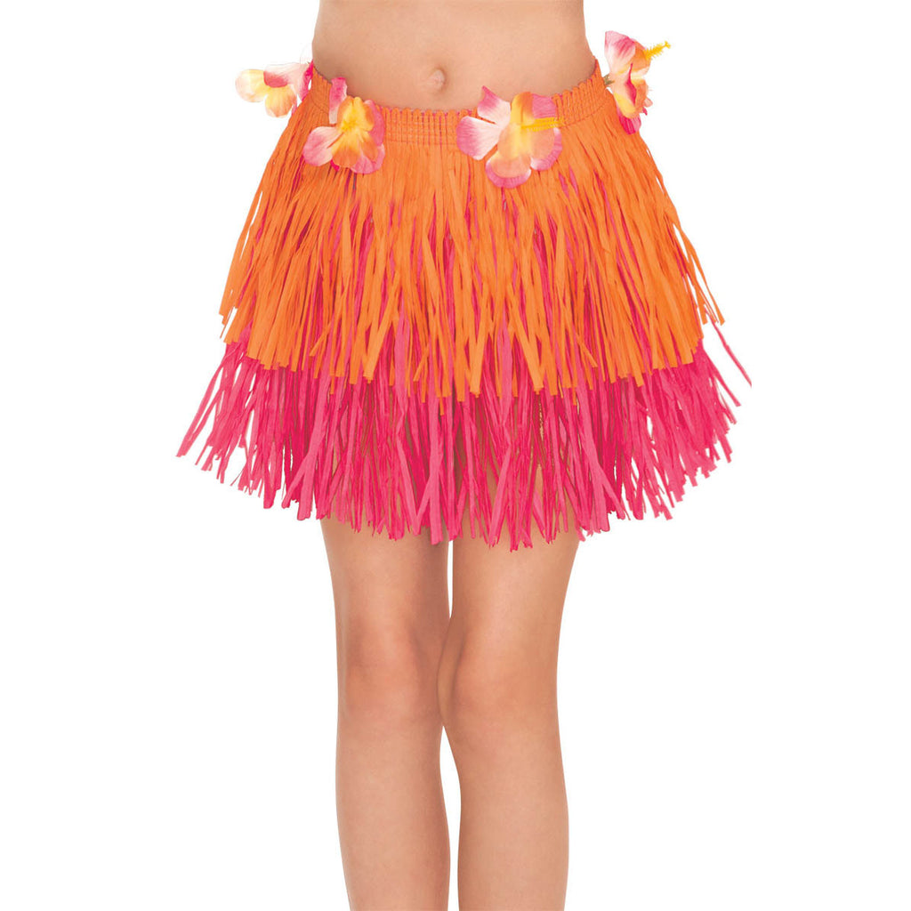 Two Tone Hula Skirt