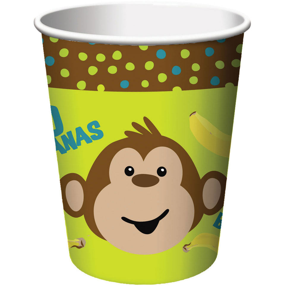 Monkeyin' Around 9oz Cups
