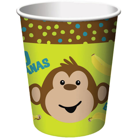 Monkeyin' Around 9oz Cups