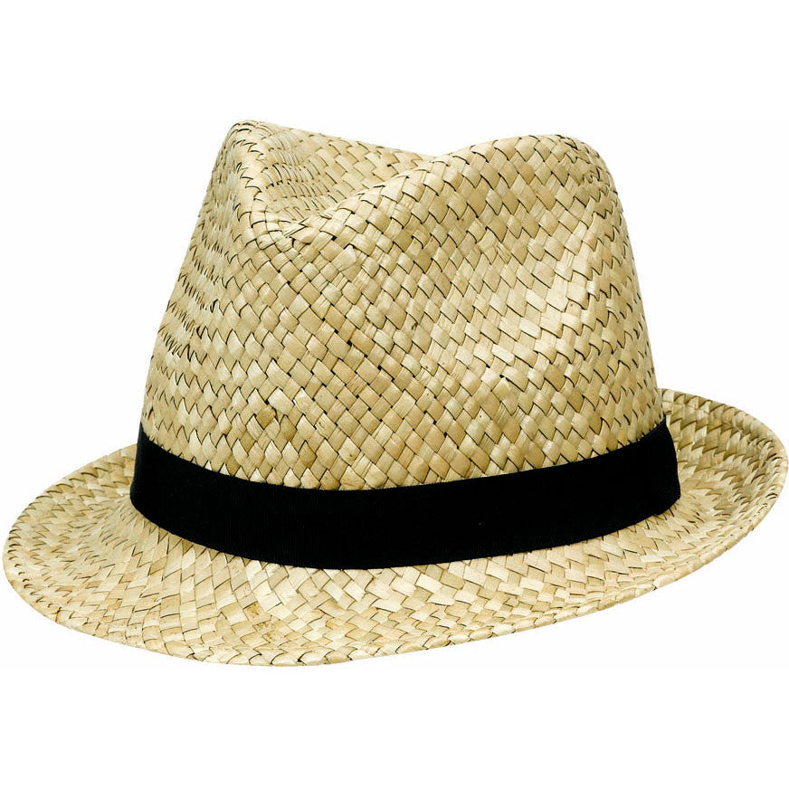 Straw Fedora Hat
