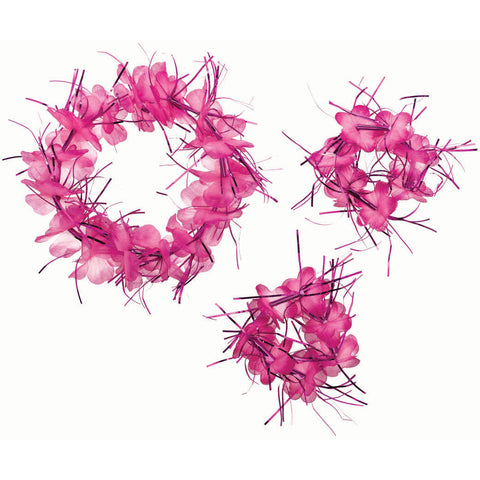 Hawaiian Pink Tinsel Accessories