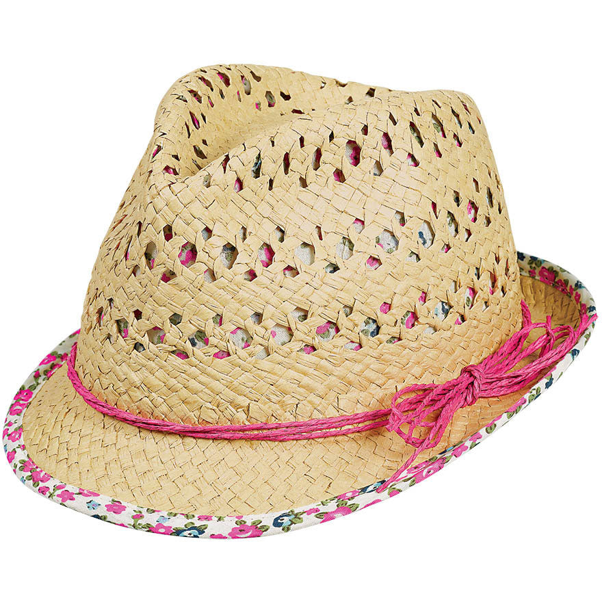Peekaboo Summer Fedora