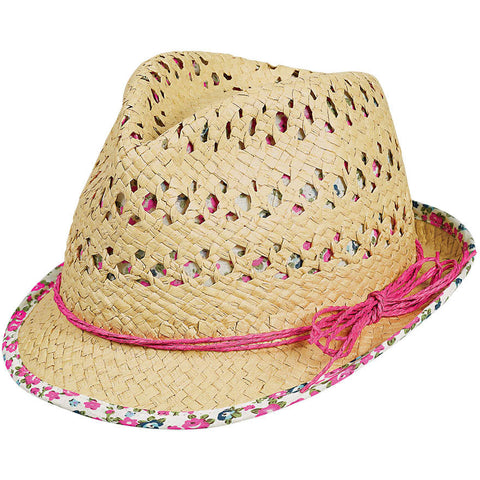 Peekaboo Summer Fedora