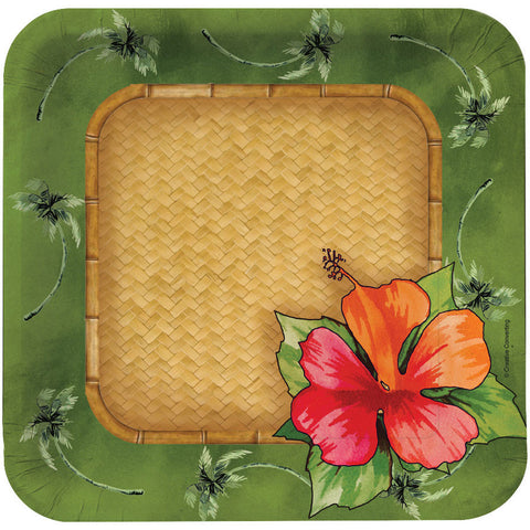 Bamboo Weave Dessert Plates