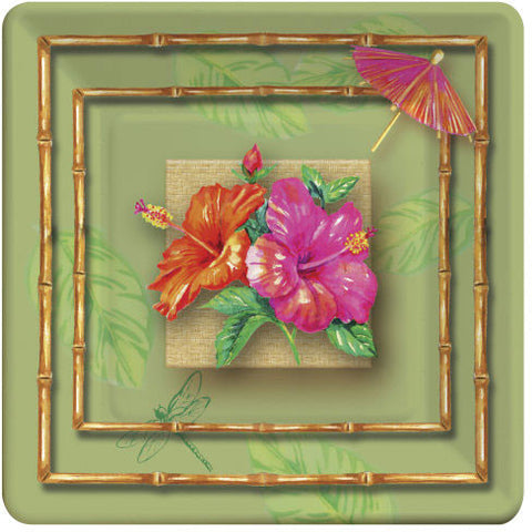Tahiti Tropics Dessert Plates
