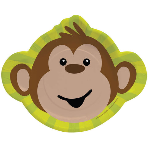 Monkeyin' Around Shaped Dinner Plates