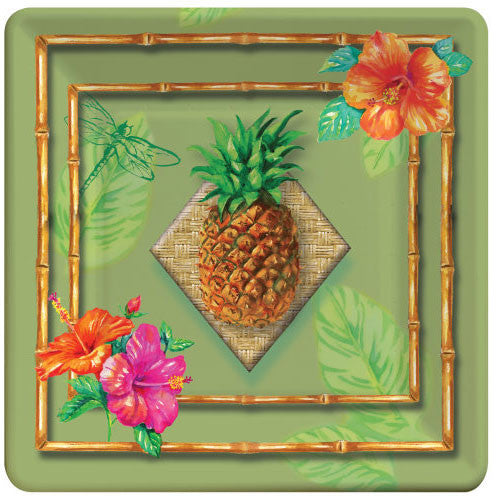 Tahiti Tropics Dinner Plates