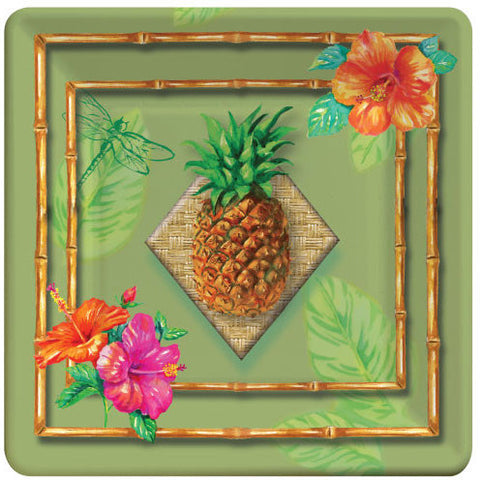 Tahiti Tropics Dinner Plates