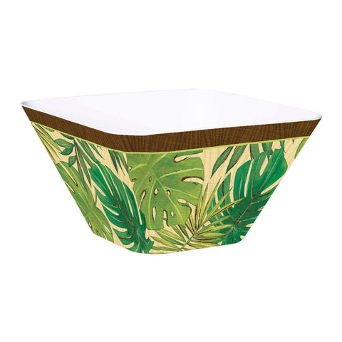 Island Palms Small Square Bowl