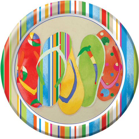 Day At The Beach Banquet Plates