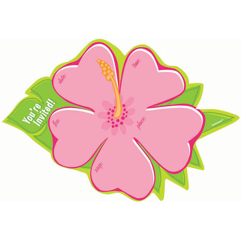 Tropical Flower Die-Cut Invita