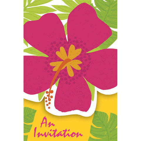 Floral Paradise Warm Invitatio