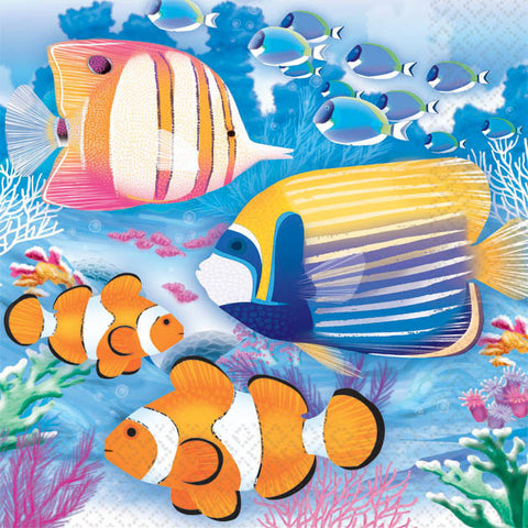 Tropical Summer Beverage Napkins (16ct)