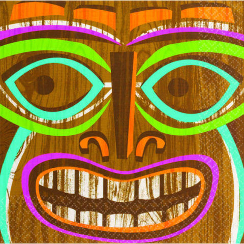 Tiki Idol Luncheon Napkins (16ct)