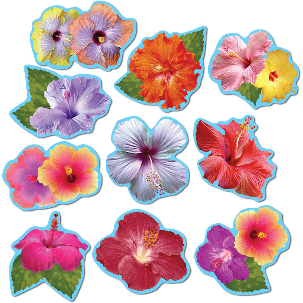 Mini Hibiscus Cutouts