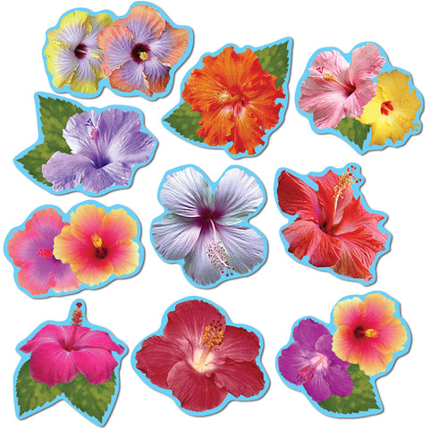 Mini Hibiscus Cutouts
