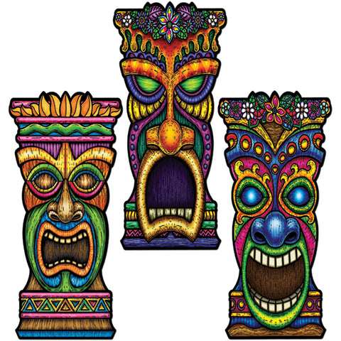 Tiki Cutouts - 22" (1 ct)