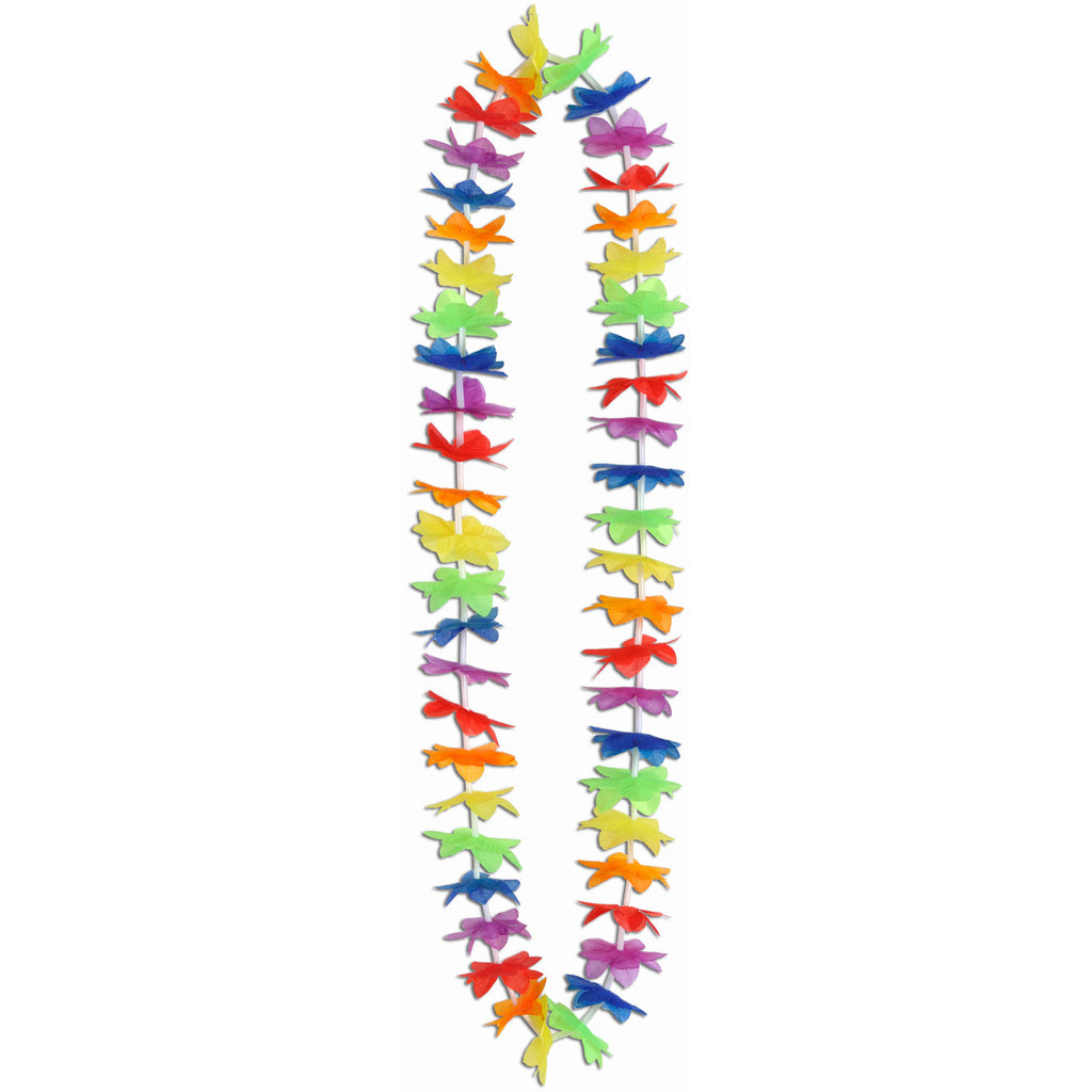 Rainbow Floral Lei