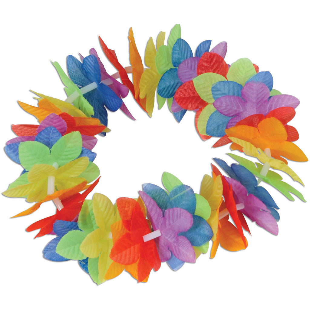 Rainbow Lei Headband