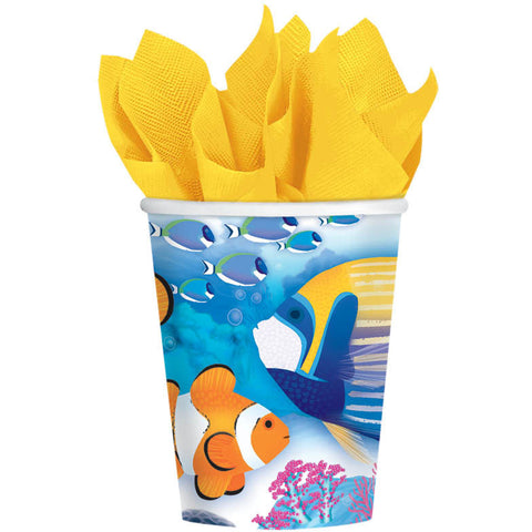 Tropical Summer 9oz Paper Cups (8ct)