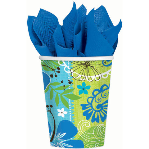 Tropical Breeze 9oz Paper Cups (8ct)