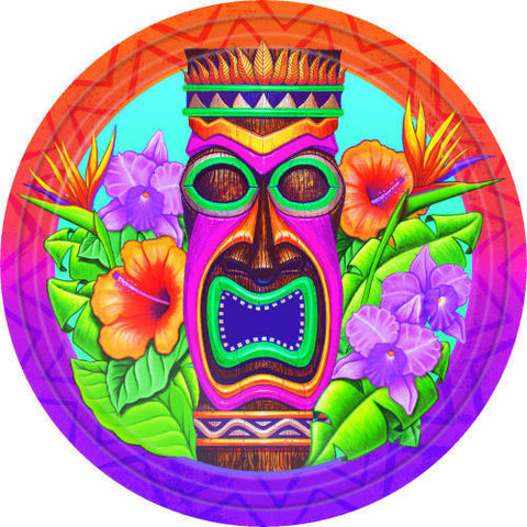 Tiki Island Banquet Plates (8ct)