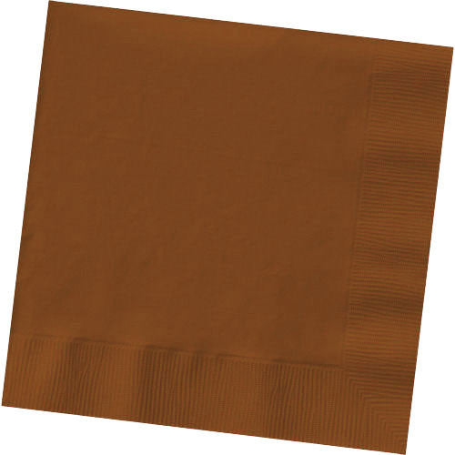 Chocolate Brown Beverage Napkins (50ct)