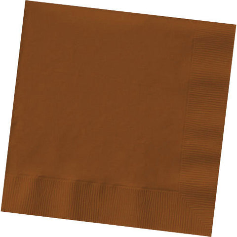 Chocolate Brown Beverage Napkins (50ct)