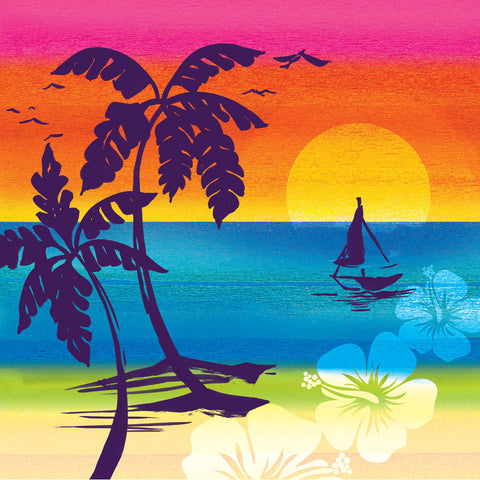Aloha Summer Beverage Napkins
