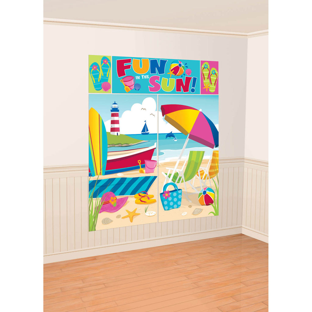 Summer Beach Scene Setters (5pc)