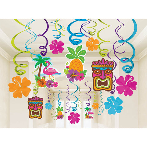Tiki Hanging Swirls (30ct)