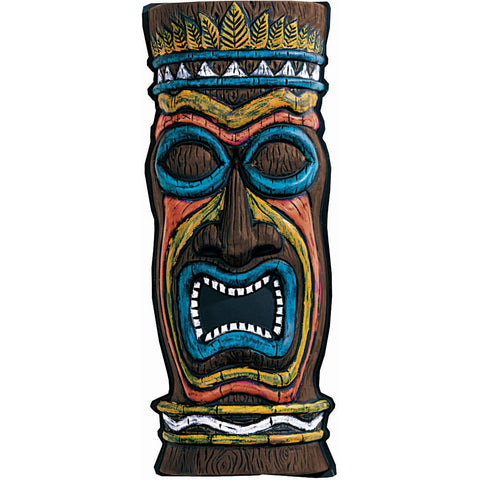 Tiki Island Molded Plastic Decoration