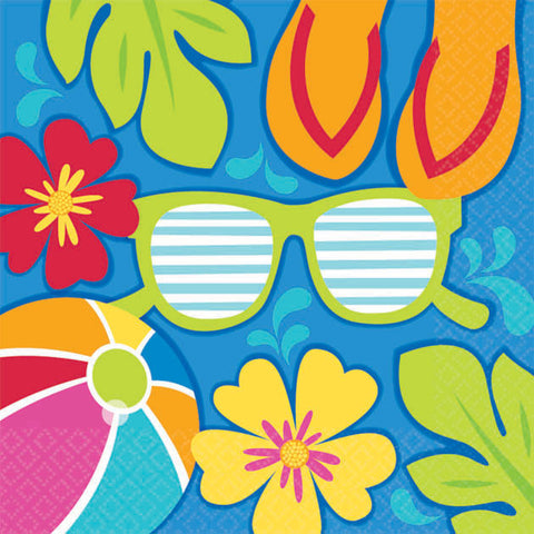 Summer Splash Beverage Napkins (36ct)